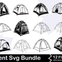 tent svg bundle 1