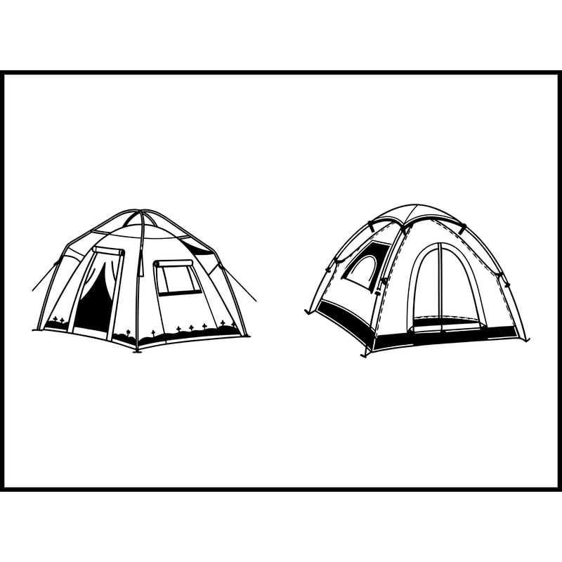 Tent SVG Bundle 1 1