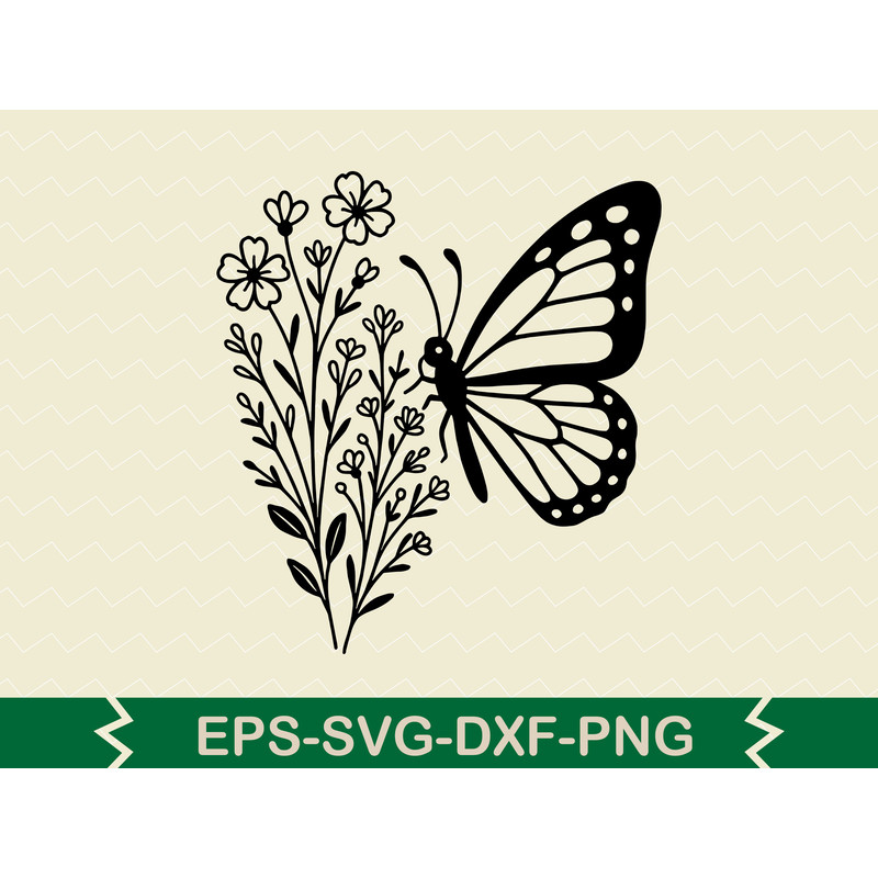 Butterfly Bloom Svg Design 0