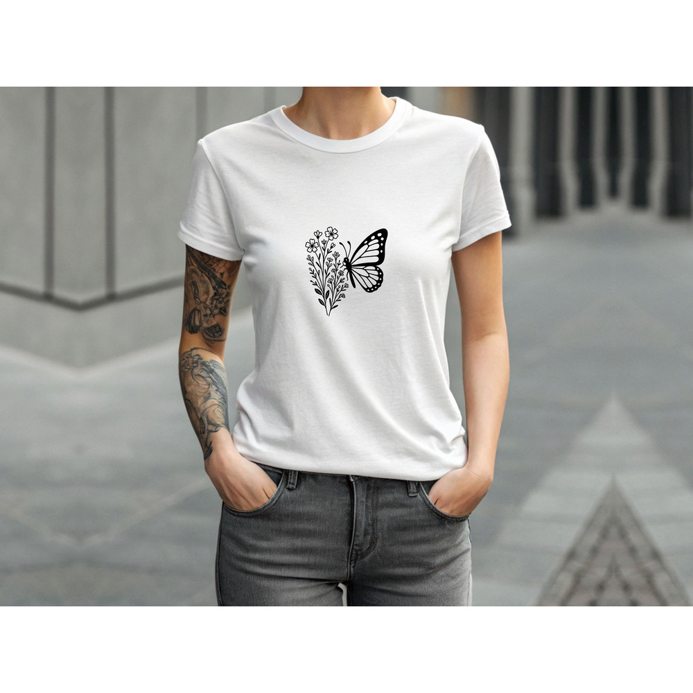 Butterfly Bloom Svg Design 3