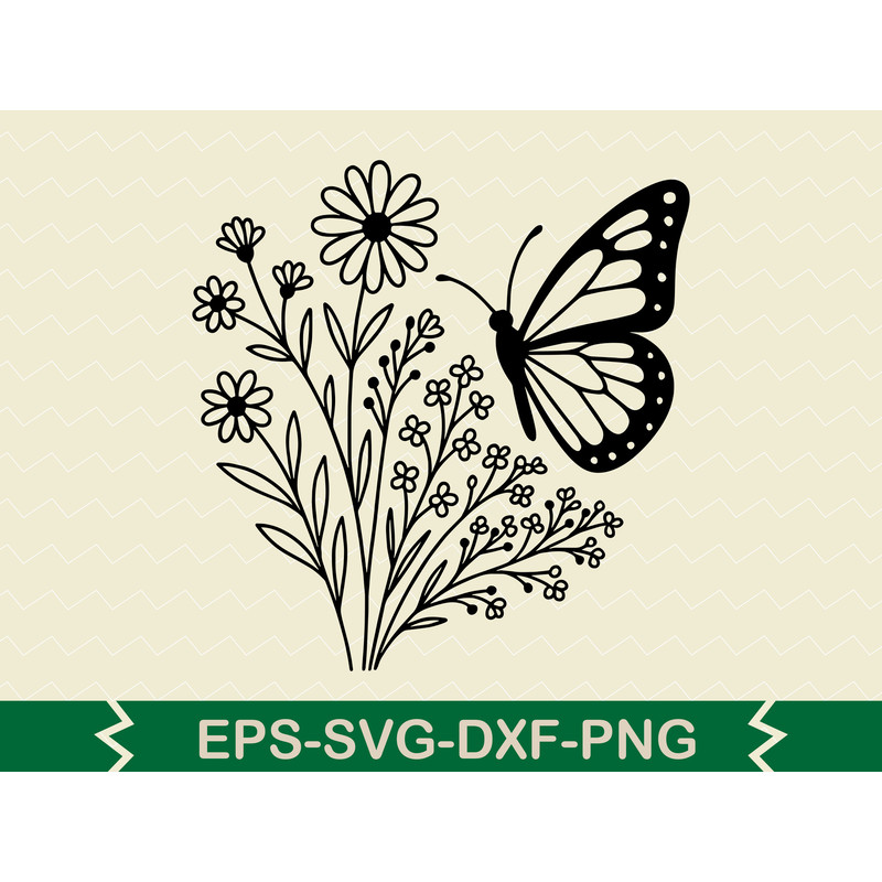 Butterfly Petals Svg Design 0