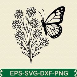 floral grace svg design