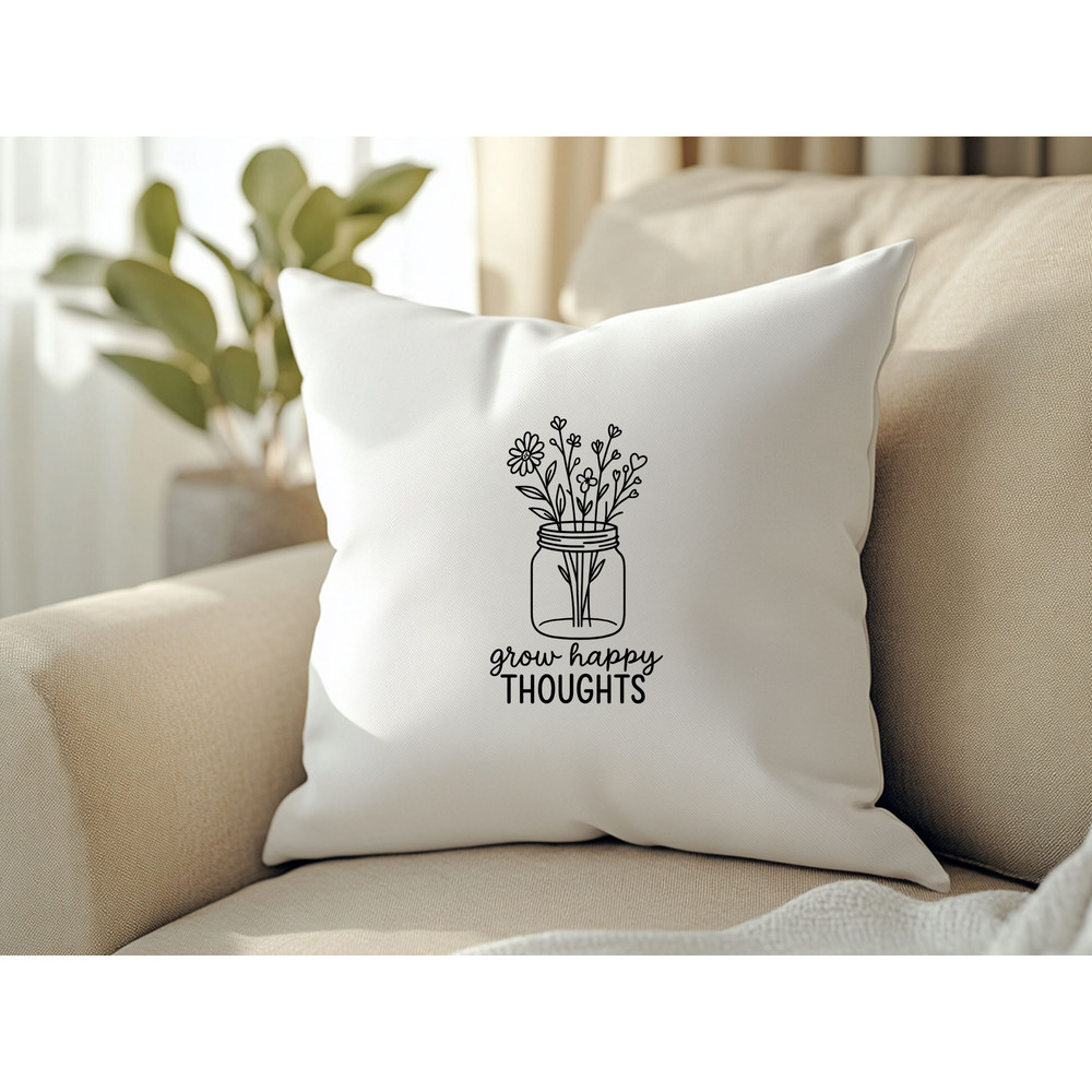 Grow Happy Thoughts Svg Design 1 2