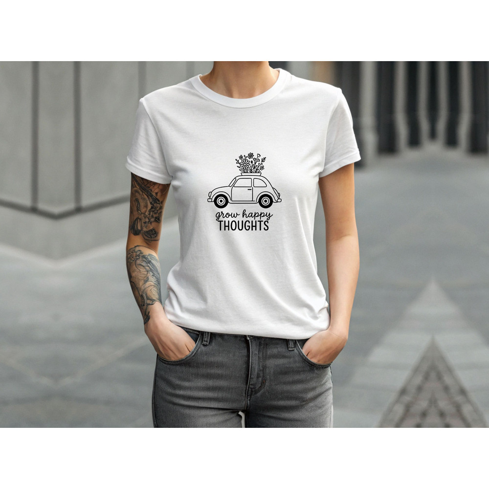 Grow Happy Thoughts Svg Design 4 3