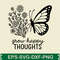 Grow Happy Thoughts Svg Design 5 0
