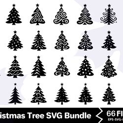 christmas tree svg bundle