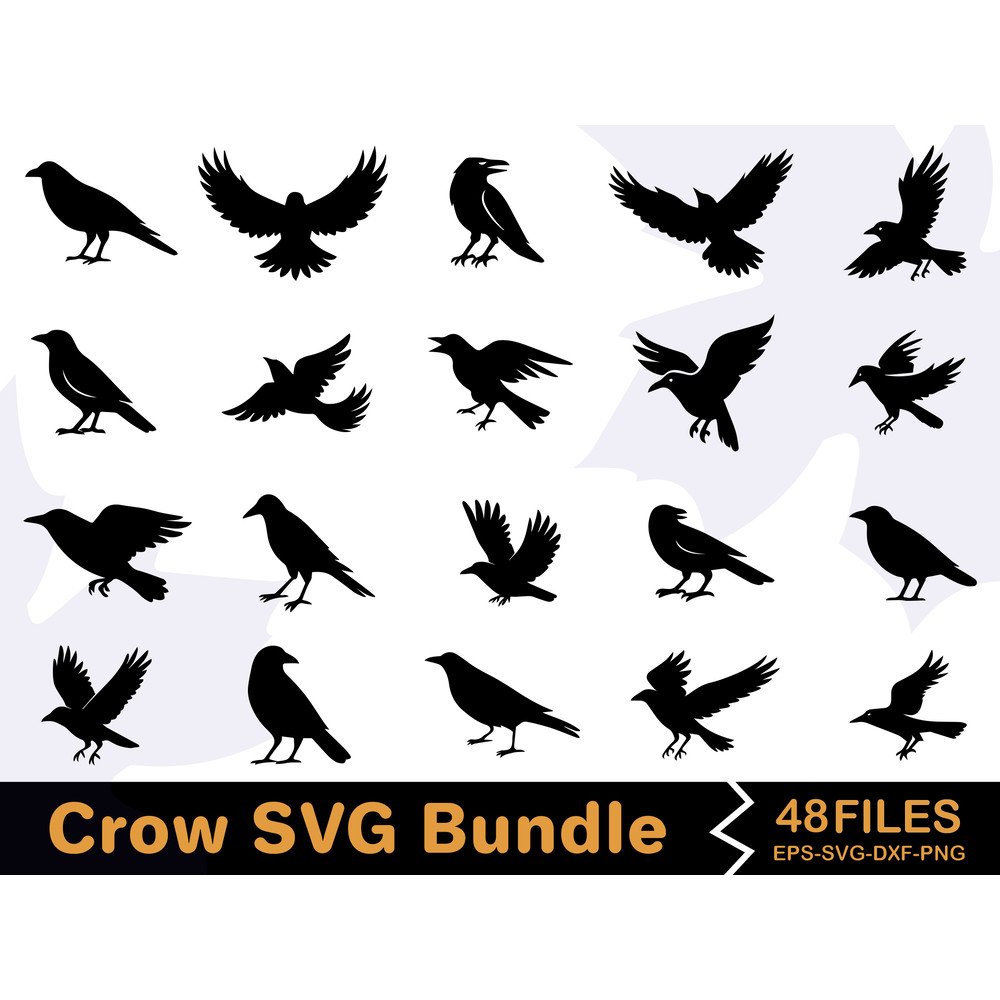 Crow SVG Bundle 0
