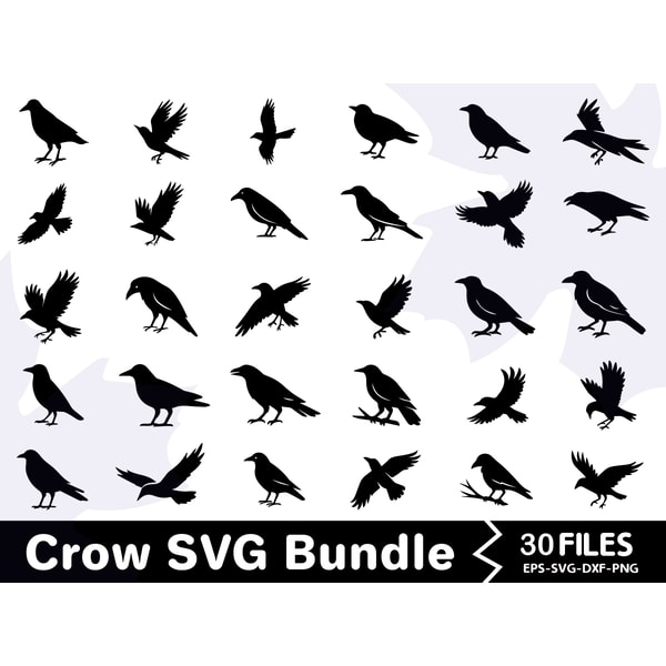 Crow SVG Bundle 1 0