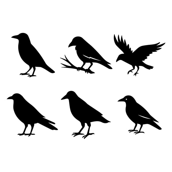 Crow SVG Bundle 1 2