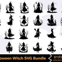 halloween witch svg bundle 1