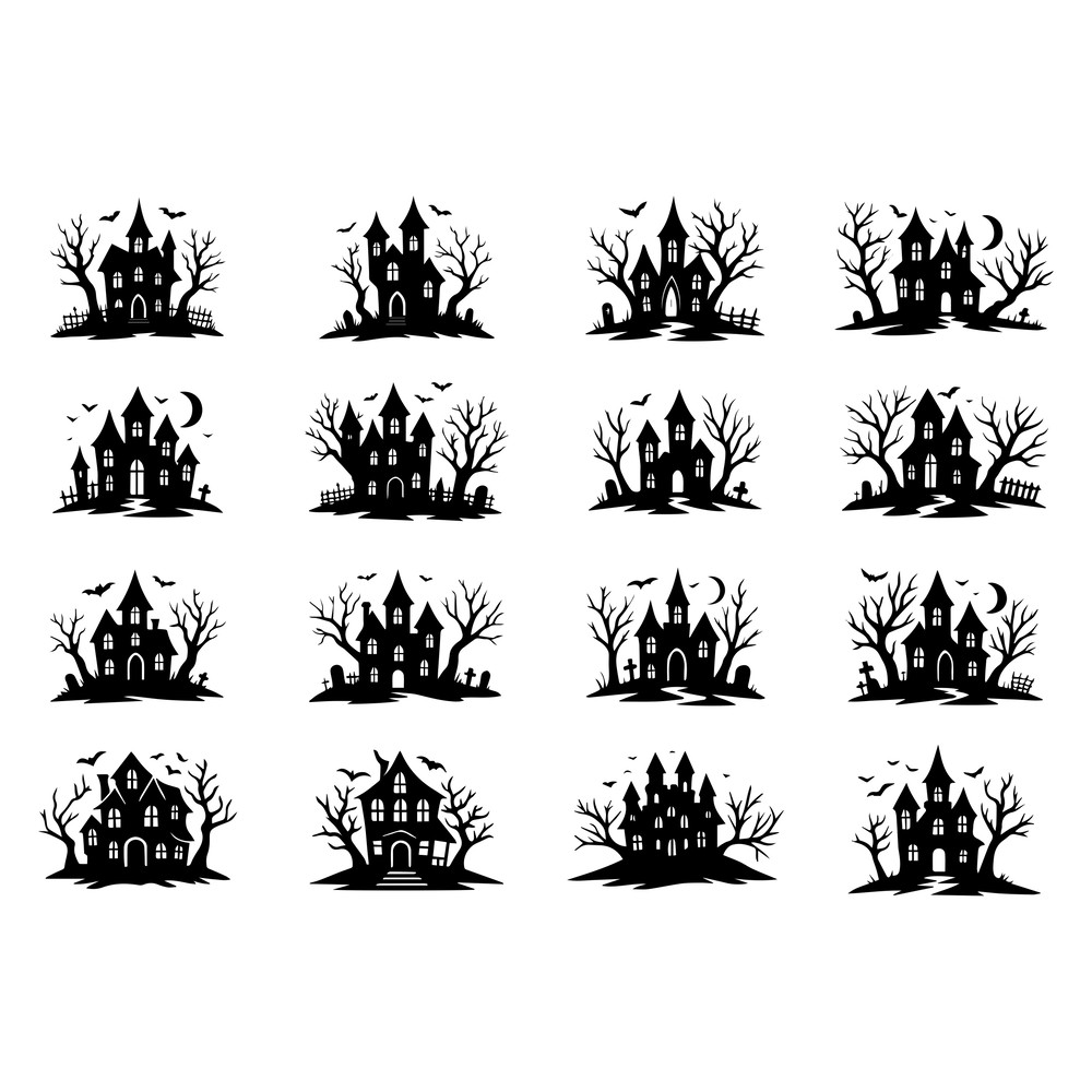 Haunted House SVG Bundle 1 1