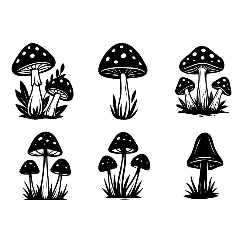 Mushroom SVG Bundle 2