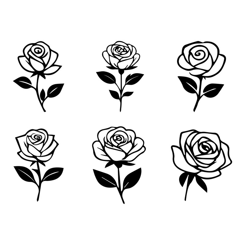 Rose SVG Bundle 2