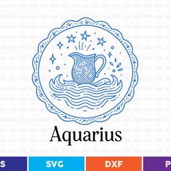 aquarius svg t shirt design