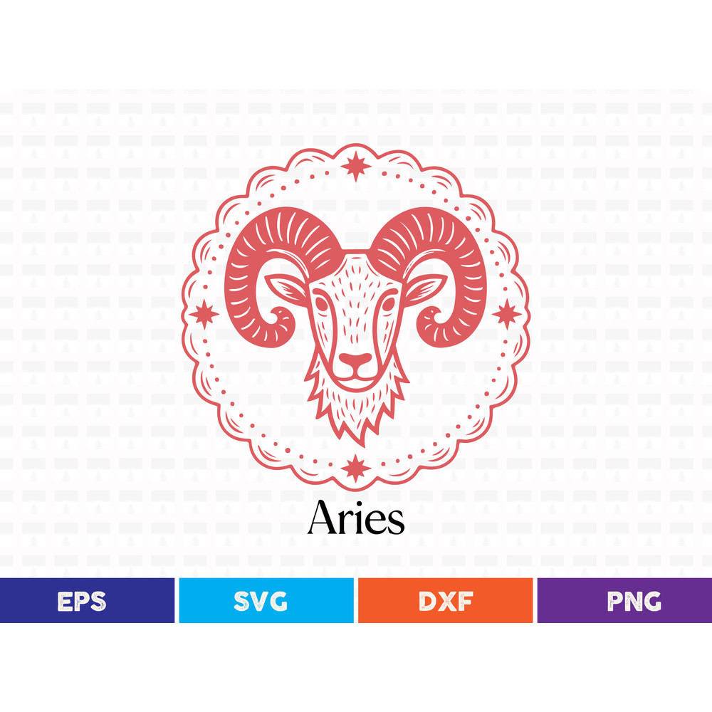 Aries Svg T Shirt Design 0