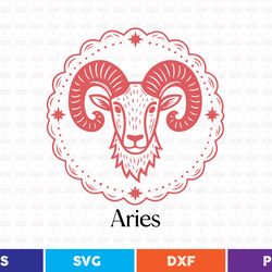 aries svg t shirt design