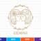 Gemini Svg T Shirt Design 0