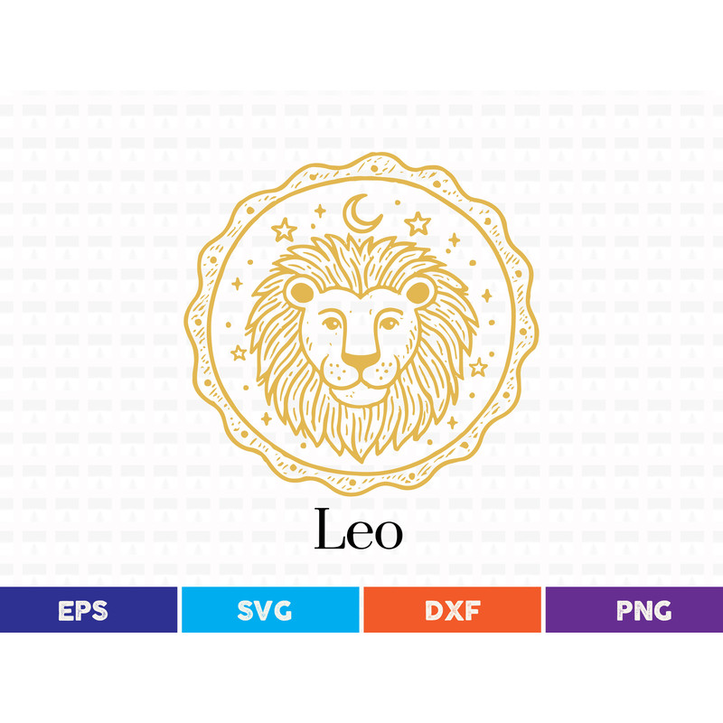 Leo Svg T Shirt Design 0