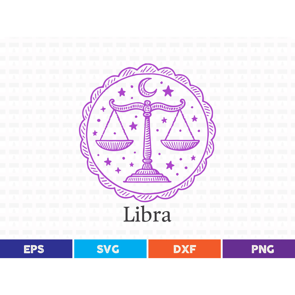 Libra Svg T Shirt Design 0