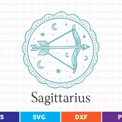 sagittarius svg t shirt design