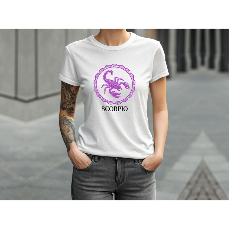 Scorpio Svg T Shirt Design 3