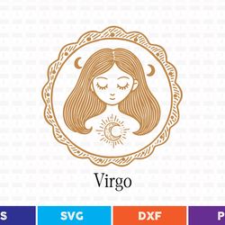 virgo svg t shirt design