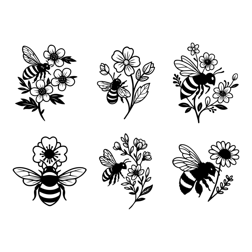 Bee SVG Bundle 4 2