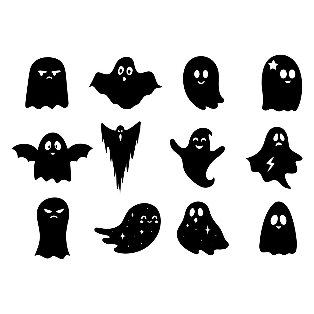 Ghosts SVG Bundle 1