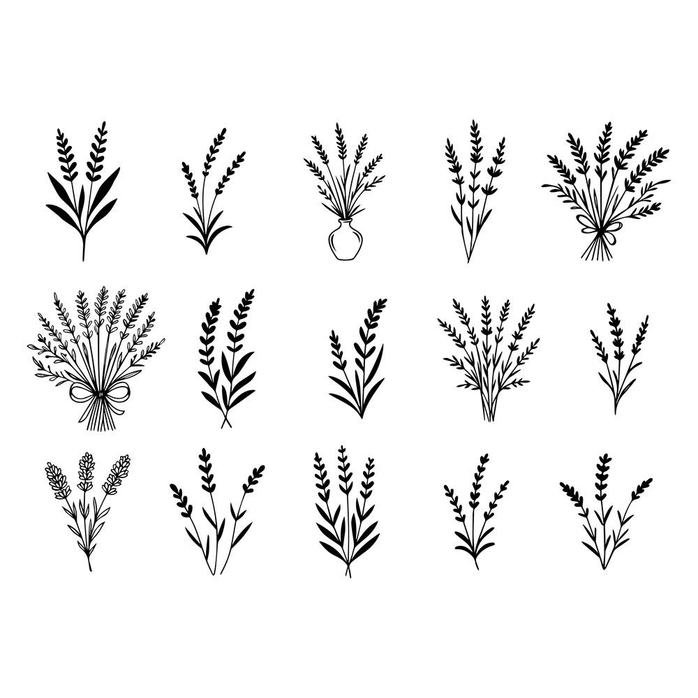 Lavender SVG Bundle 1