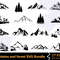 Mountains And Forest SVG Bundle 0