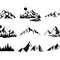 Mountains And Forest SVG Bundle 2