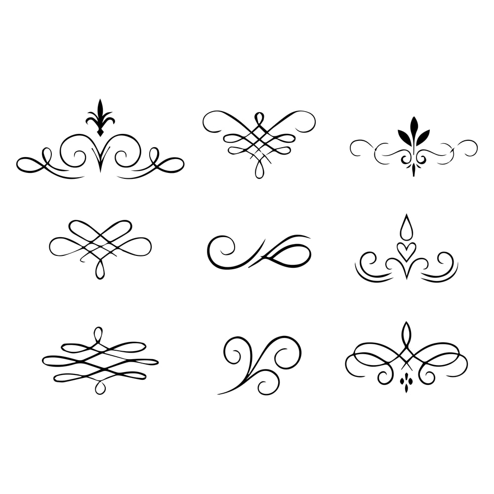 Ornate Borders SVG Bundle 2
