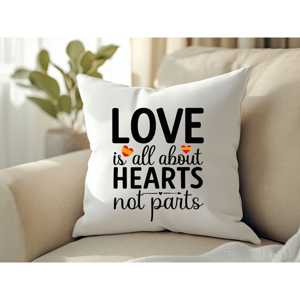 Love Is All About Hearts Not Parts Svg T Shirt Design 2