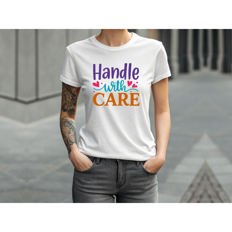 Handle With Care Svg T Shirt Design 3