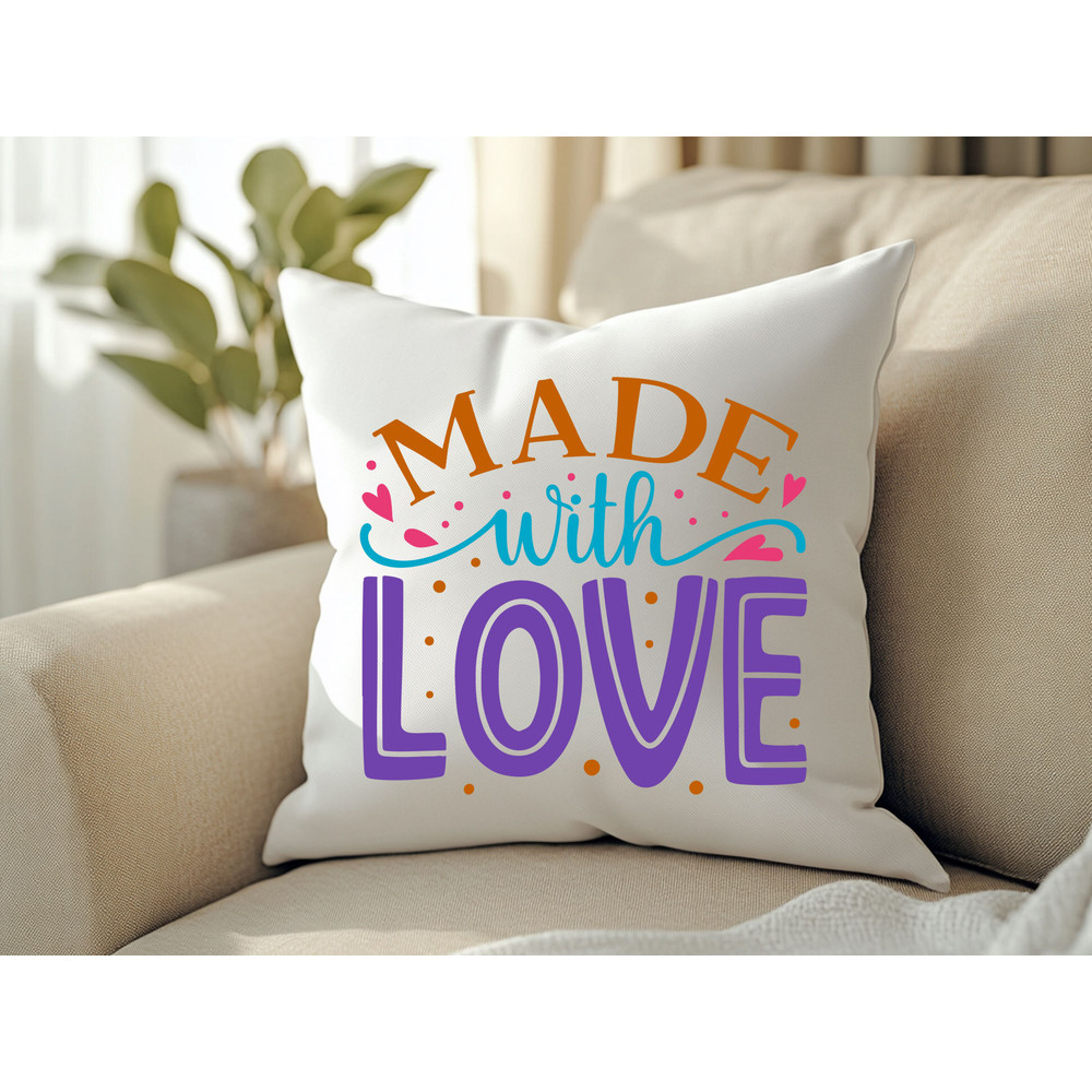 Made With Love Svg T Shirt Design 2