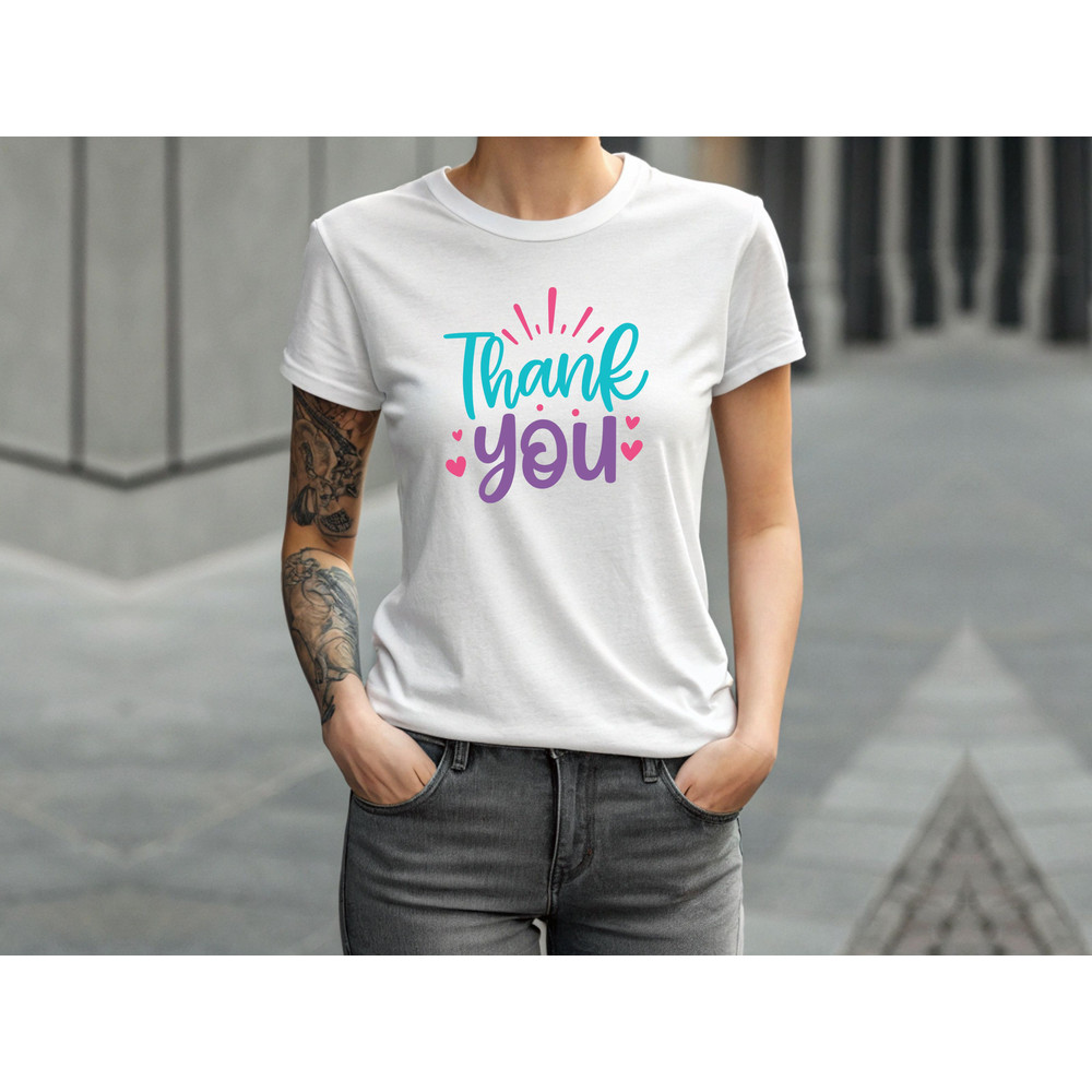 Thank You Svg T Shirt 3