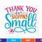 Thank You For Shopping Small Svg T Shirt Design 0