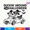Duckin Around This Halloween T Shirt Design 0