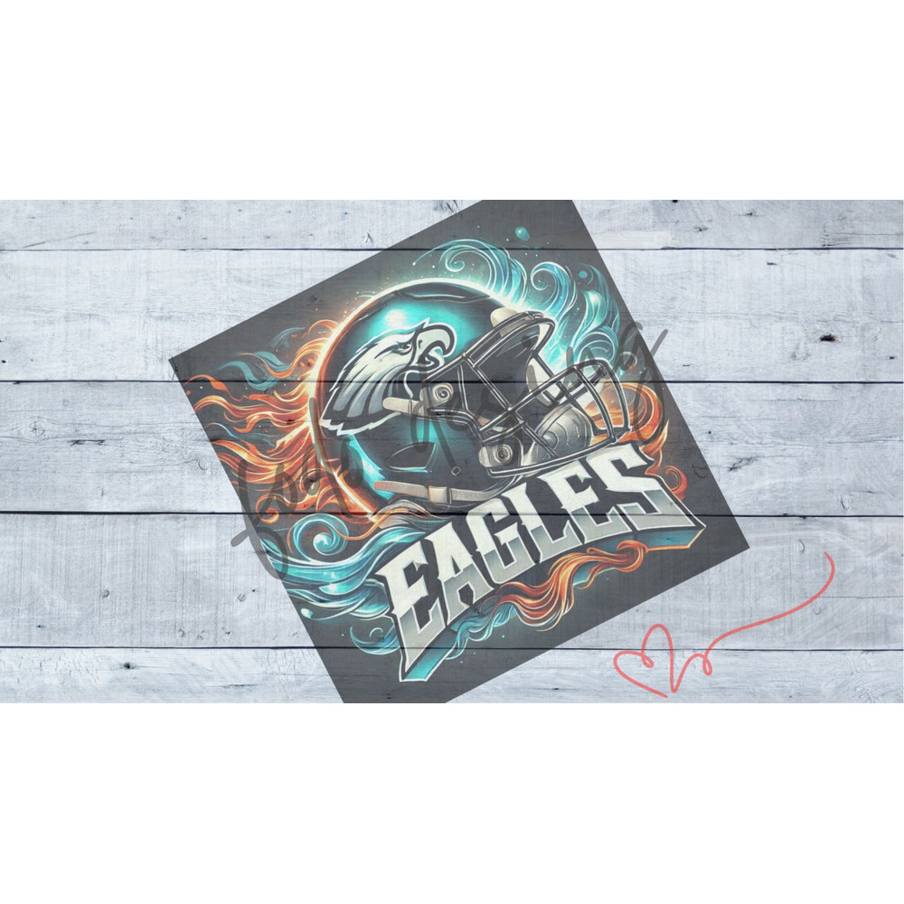 Eagles 20oz Skinny Tumbler Wrap PNG Sport 20oz Tumbler PNG Mascot Sublimation Tumbler PNG Digital D 1