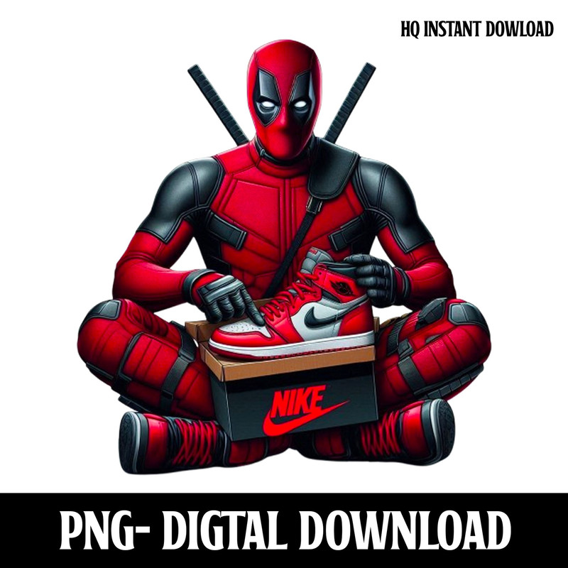 DeadPool Png Sublimation Decal Stickers J Svg Transfer Print Canva Digital DownloadFunnyNi 0