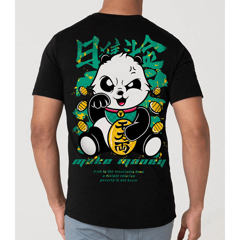 Kung Fu Panda PNG Files Make Money Mens Urban Design Digital Prints TShirt Vector Transfers Printab 4