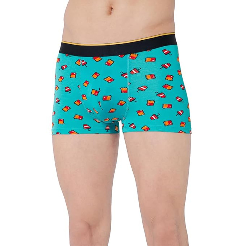 Colorful Printed Micro Modal Trunks Underwear For Men Ultra Soft Breathable 3 Times Softer Than C 0