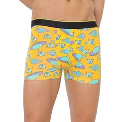 colorful printed micro modal trunks underwear for men – ultra soft & breathable, 3 times softer than cotton, bc-06