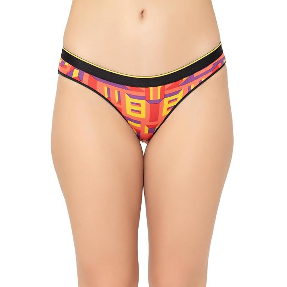 Womens Colorful Printed Micro Modal Bikinis Panties Soft Breathable AntiBacterial Underwear BC18 0