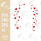 Valentines Day Lovers Cut File Design SVG PNG Digital Download Clip Art Vector Png Digital Files C 2