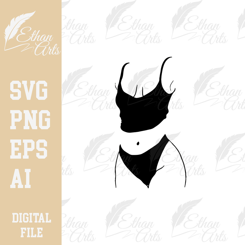 Line Art 8 Design Bundle Body Positivity Digital Download SVG PNG EPS Decal Empowerment Designs Cut 4