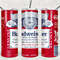 Budweiser Tumbler Wrap Design - JPEG & PNG - Sublimation Printing - Alcohol Label - 20oz Tumbler