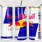 Red Bull Tumbler Wrap Design - PNG Sublimation Printing Design - 20oz Tumbler Designs.