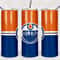 Edmonton Oilers Tumbler Wrap Design - JPEG & PNG - Sublimation Printing Design - NHL - Hockey - 20oz Tumbler Design