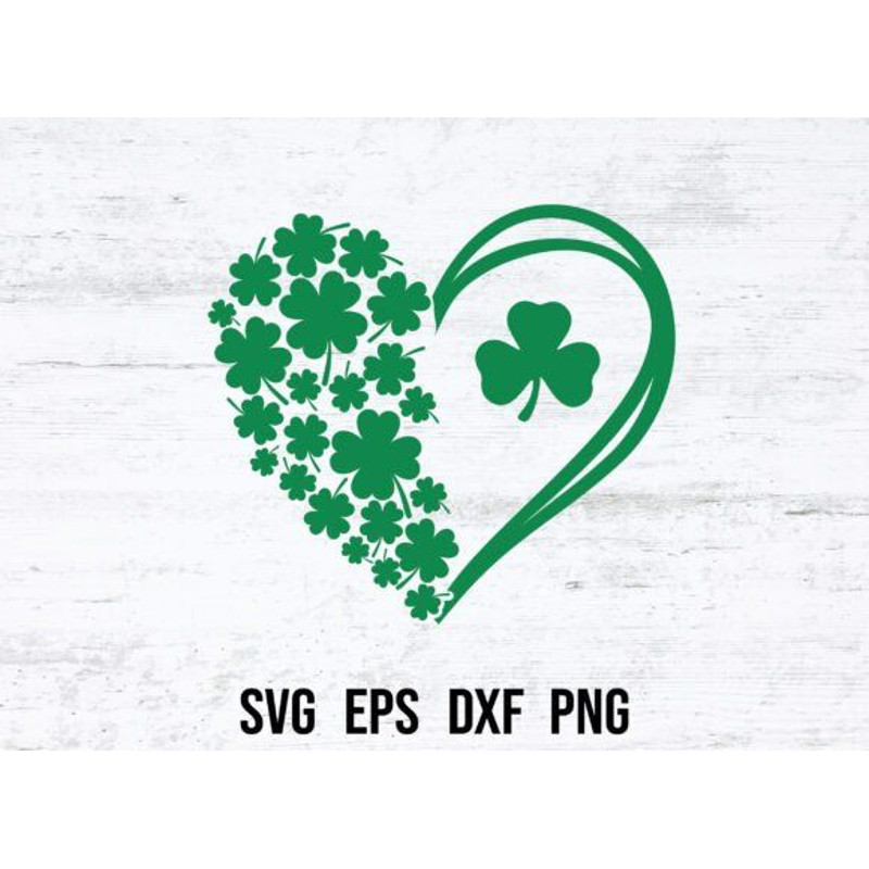 Patricks Day Heart SVG 0